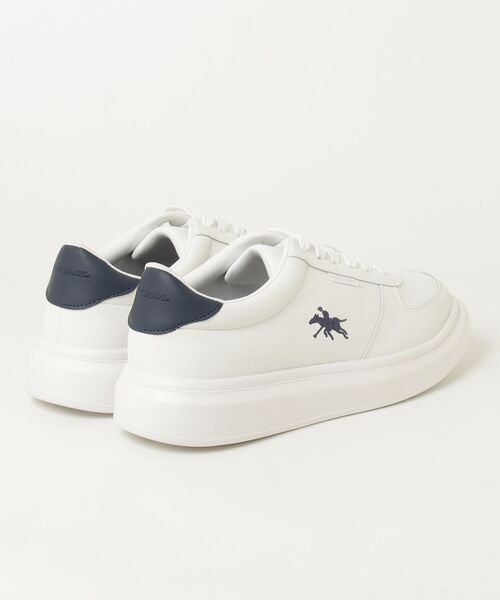 POLOCHAMPS(ポロチャンプス)の「POLOCHAMPS レトロテニスシューズ(スニーカー・メンズ・ホワイト×ネイビー/ホワイト×グリーン/ブラック/ホワイト×シルバー・26.5cm/26.0cm/25.5cm/25.0cm/28.0cm/27.0cm)」の21枚目の写真