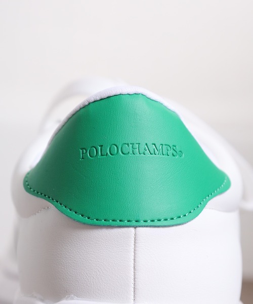 POLOCHAMPS(ポロチャンプス)の「POLOCHAMPS レトロテニスシューズ(スニーカー・メンズ・ホワイト×ネイビー/ホワイト×グリーン/ブラック/ホワイト×シルバー・26.5cm/26.0cm/25.5cm/25.0cm/28.0cm/27.0cm)」の15枚目の写真