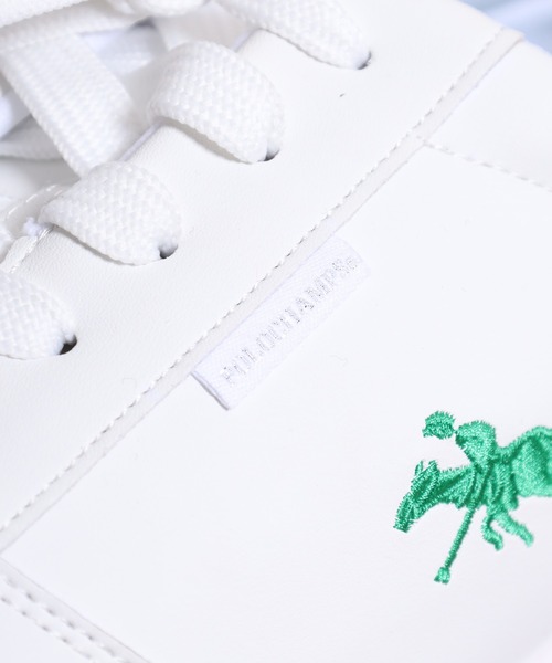 POLOCHAMPS(ポロチャンプス)の「POLOCHAMPS レトロテニスシューズ(スニーカー・メンズ・ホワイト×ネイビー/ホワイト×グリーン/ブラック/ホワイト×シルバー・26.5cm/26.0cm/25.5cm/25.0cm/28.0cm/27.0cm)」の10枚目の写真
