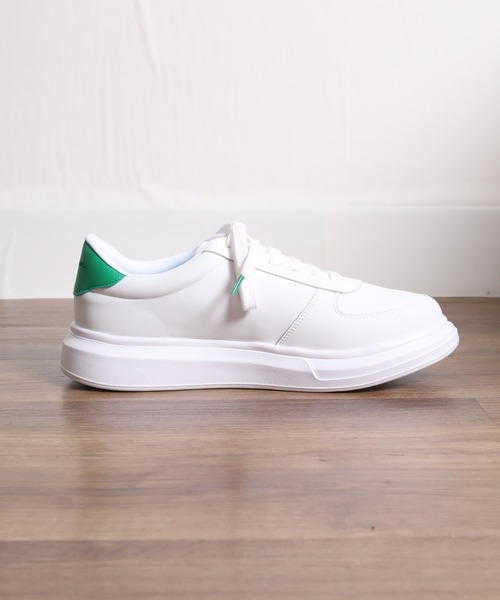 POLOCHAMPS(ポロチャンプス)の「POLOCHAMPS レトロテニスシューズ(スニーカー・メンズ・ホワイト×ネイビー/ホワイト×グリーン/ブラック/ホワイト×シルバー・26.5cm/26.0cm/25.5cm/25.0cm/28.0cm/27.0cm)」の13枚目の写真