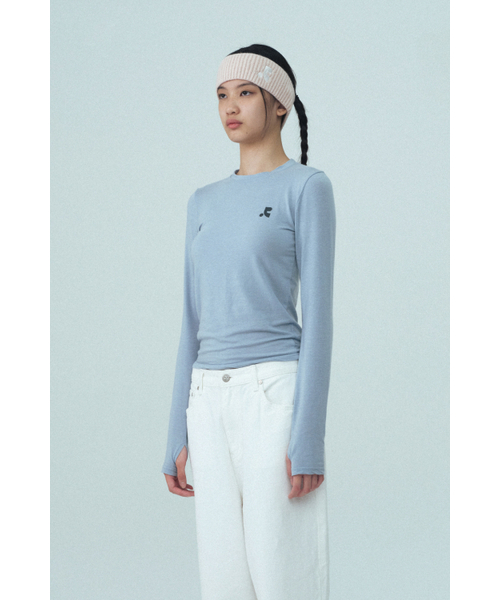 Rest&Recreation(レストアンドレクリエーション)の「LOGO KNIT HAIR BAND - PINK(スポーツグッズ・レディース・その他・ONE SIZE)」の2枚目の写真