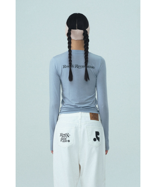 Rest&Recreation(レストアンドレクリエーション)の「LOGO KNIT HAIR BAND - PINK(スポーツグッズ・レディース・その他・ONE SIZE)」の3枚目の写真