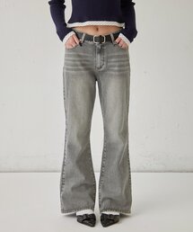 WHO'S WHO gallery | DENIM TIGHT FLARE PANTS(デニムパンツ)