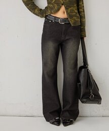 WHO'S WHO gallery | デニムタイトフレアパンツ(デニムパンツ)