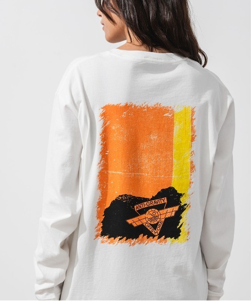 OFFSHORE（オフショア）の「ARCHIVE GRAPHIC L/STEE（Tシャツ/カットソー・メンズ・ホワイト/ピンク・XL/L/M/S）」の2枚目の写真