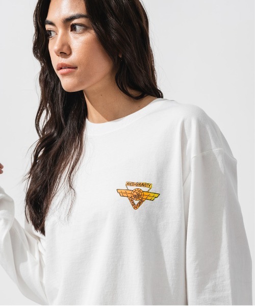 OFFSHORE（オフショア）の「ARCHIVE GRAPHIC L/STEE（Tシャツ/カットソー・メンズ・ホワイト/ピンク・XL/L/M/S）」の9枚目の写真