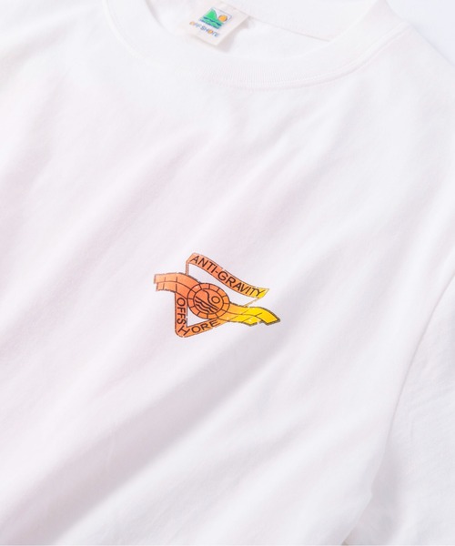 OFFSHORE（オフショア）の「ARCHIVE GRAPHIC L/STEE（Tシャツ/カットソー・メンズ・ホワイト/ピンク・XL/L/M/S）」の13枚目の写真