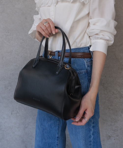 がまぐちボストンバッグ