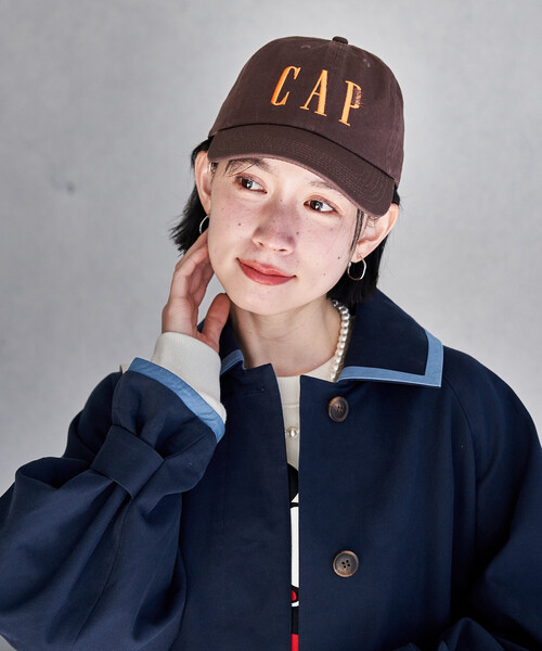 FREAK'S STORE(フリークスストア)の「byeA.× FREAK'S STORE/バイエー 別注 CAF CAP/ロゴ ベースボール キャップ(キャップ・レディース・ブラック/パープル/ネイビー/グリーン/ブラウン/ワイン・ONE SIZE)」の13枚目の写真