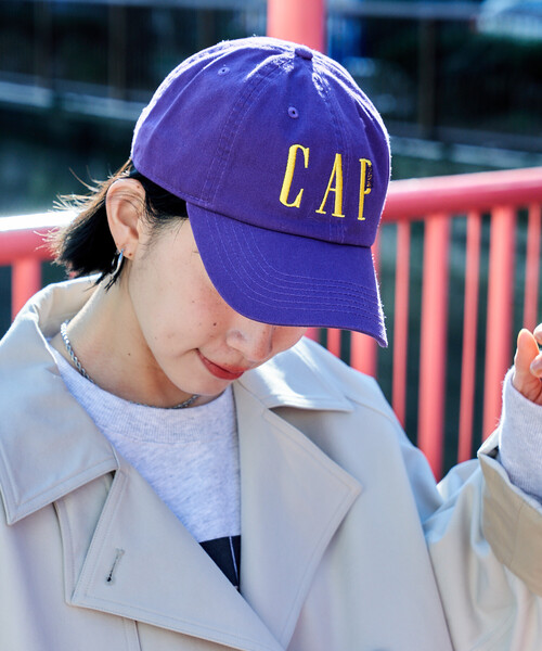 FREAK'S STORE(フリークスストア)の「byeA.× FREAK'S STORE/バイエー 別注 CAF CAP/ロゴ ベースボール キャップ(キャップ・レディース・ブラック/パープル/ネイビー/グリーン/ブラウン/ワイン・ONE SIZE)」の16枚目の写真