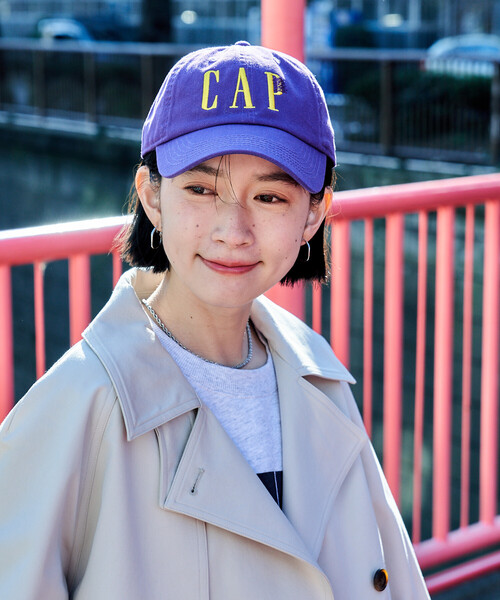 FREAK'S STORE(フリークスストア)の「byeA.× FREAK'S STORE/バイエー 別注 CAF CAP/ロゴ ベースボール キャップ(キャップ・レディース・ブラック/パープル/ネイビー/グリーン/ブラウン/ワイン・ONE SIZE)」の19枚目の写真