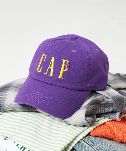 FREAK'S STORE(フリークスストア)の「byeA.× FREAK'S STORE/バイエー 別注 CAF CAP/ロゴ ベースボール キャップ(キャップ・レディース・ブラック/パープル/ネイビー/グリーン/ブラウン/ワイン・ONE SIZE)」の20枚目の写真