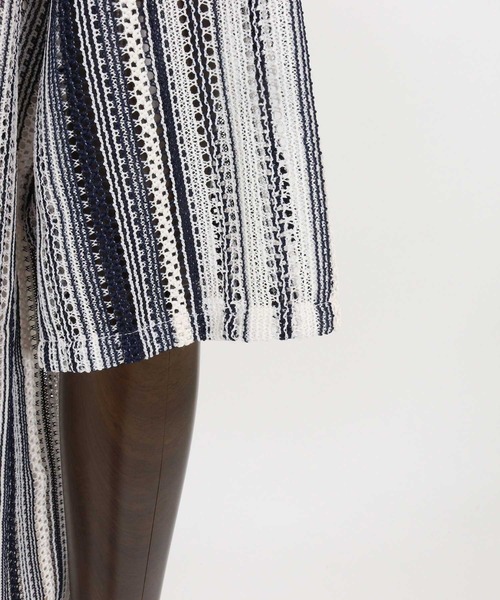 CAMBIO(カンビオ)の「mhs2514- Valfas Lace Multi Stripe Short Sleeve Shirts ショートスリーブシャツ(PF-261-015)(シャツ/ブラウス・メンズ・カーキ/ナチュラル・M/L)」の22枚目の写真