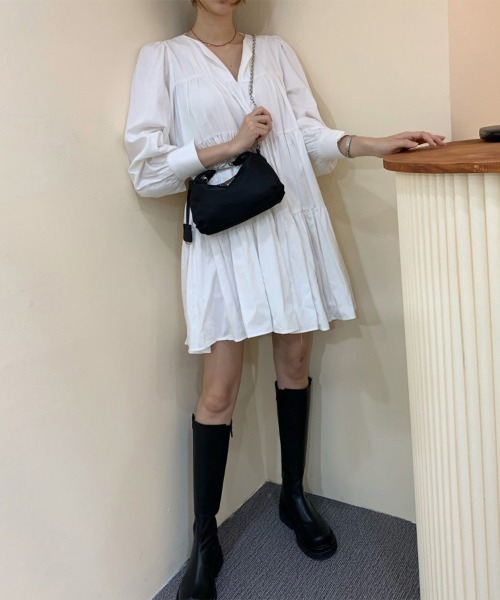 セール】ティアードミニワンピース（ワンピース）｜ONEP STAR（ワンピ