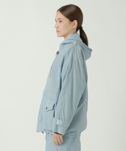 ZUCCa(ズッカ)の「VINTAGE NYLON TAFFETA / ブルゾン / P(ブルゾン・レディース・ライトブルー/ベージュ/ブラック・M size/X-LARGE)」の5枚目の写真