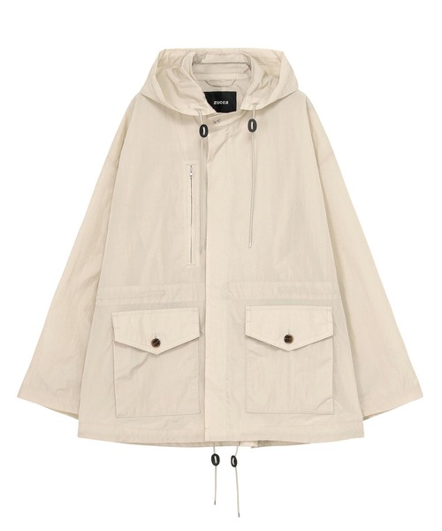 ZUCCa(ズッカ)の「VINTAGE NYLON TAFFETA / ブルゾン / P(ブルゾン・レディース・ライトブルー/ベージュ/ブラック・M size/X-LARGE)」の7枚目の写真