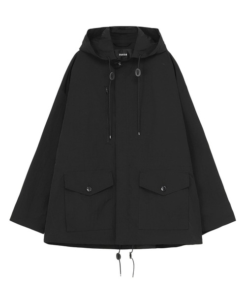 ZUCCa(ズッカ)の「VINTAGE NYLON TAFFETA / ブルゾン / P(ブルゾン・レディース・ライトブルー/ベージュ/ブラック・M size/X-LARGE)」の8枚目の写真