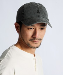 LANVIN en Bleu（ランバンオンブルー）の「ピグメント染め ロゴ ベースボール キャップ（ハット）」