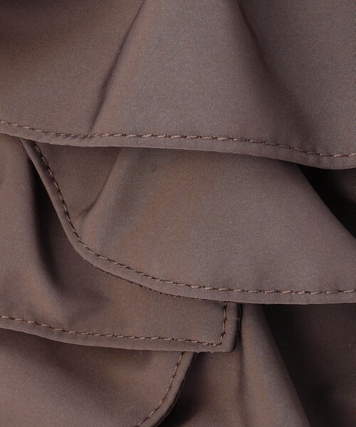 NICOLE white（ニコルホワイト）の「フリル巾着バッグ（ショルダーバッグ・レディース・ブラック/ブラウン・FREE）」の19枚目の写真