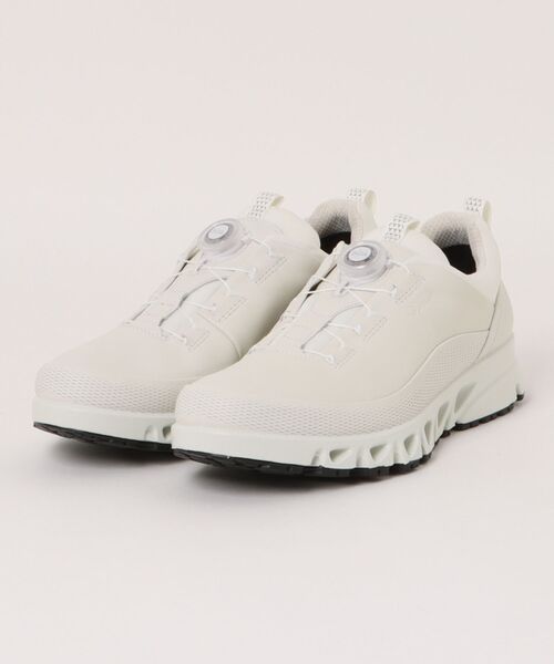 ECCO(エコー)の「ECCO 高フィット MULTI-VENT メンズ 本革 GORE-TEX防水(スニーカー・メンズ・ホワイト・42/41)」の1枚目の写真