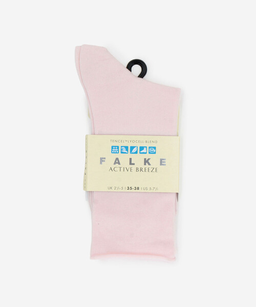 FALKE（ファルケ）の「FALKE | 46189 ACTIVE BREEZE SOCKS WOMEN（ソックス/靴下・レディース・レッド/ライトグレー/ホワイト/ライトブルー/ピンク系その他/ブラック・35/38）」の8枚目の写真