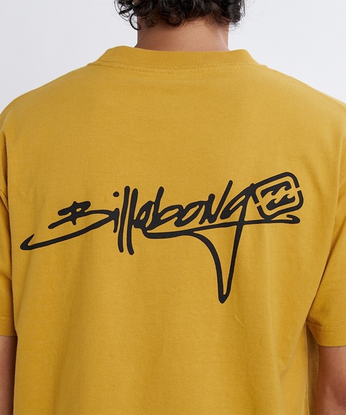 BILLABONG(ビラボン)の「BILLABONG メンズ 【OVER FIT】SCRIPT LOGO Tシャツ 【2026年春夏モデル】 BG011206(Tシャツ/カットソー・メンズ・オフホワイト/オレンジ/スミクロ・L/M)」の12枚目の写真