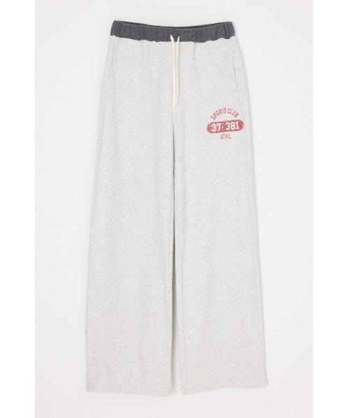 MOUSSY(マウジー)の「【26年SS新作】VERSITY LOGO スウェットパンツ(スウェットパンツ・レディース・杢グレー/ネイビー/ライトブラック・1/2)」の2枚目の写真