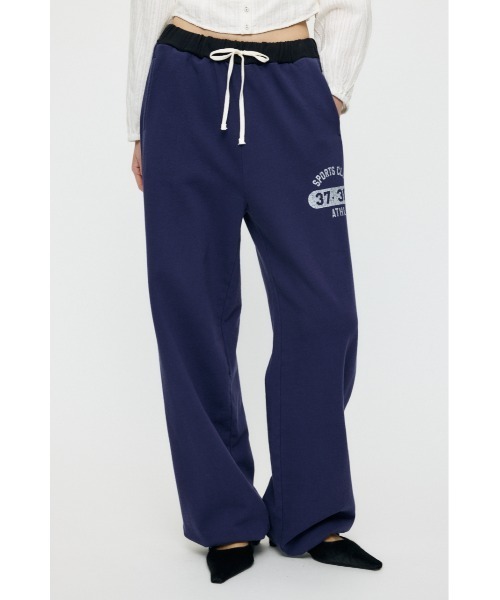 MOUSSY(マウジー)の「【26年SS新作】VERSITY LOGO スウェットパンツ(スウェットパンツ・レディース・杢グレー/ネイビー/ライトブラック・1/2)」の3枚目の写真