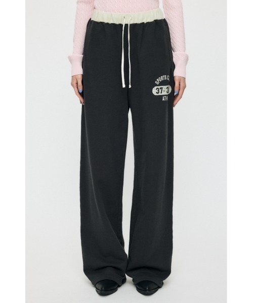 MOUSSY(マウジー)の「【26年SS新作】VERSITY LOGO スウェットパンツ(スウェットパンツ・レディース・杢グレー/ネイビー/ライトブラック・1/2)」の4枚目の写真