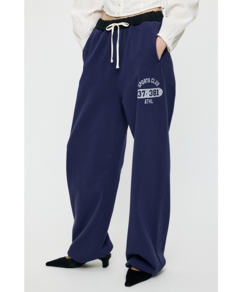 MOUSSY(マウジー)の「【26年SS新作】VERSITY LOGO スウェットパンツ(スウェットパンツ・レディース・杢グレー/ネイビー/ライトブラック・1/2)」の21枚目の写真