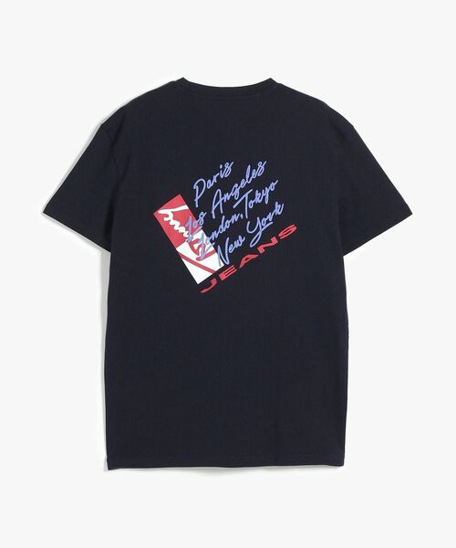 tommy jeans(トミー ジーンズ)の「サインシフトレギュラーショートスリーブTシャツ(Tシャツ/カットソー・メンズ・マルチ/ライトグレー系1・X-LARGE/SMALL/MEDIUM/X-SMALL/LARGE)」の10枚目の写真