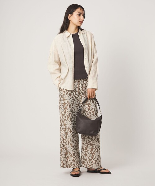 green label relaxing(グリーンレーベルリラクシング)の「<PARTE>2WAY フナガタ バッグ M / ショルダーバッグ はっ水(ショルダーバッグ・レディース・ナチュラル/ブラウン/ブラック/モカ・FREE)」の19枚目の写真