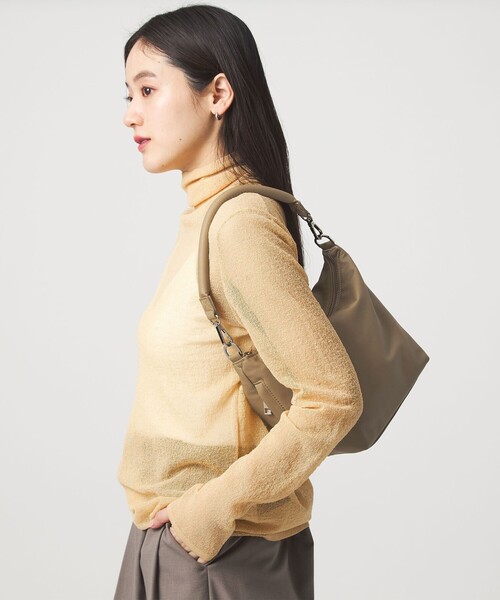 green label relaxing(グリーンレーベルリラクシング)の「<PARTE>2WAY フナガタ バッグ M / ショルダーバッグ はっ水(ショルダーバッグ・レディース・ナチュラル/ブラウン/ブラック/モカ・FREE)」の21枚目の写真