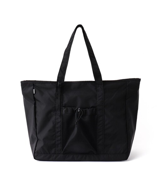 NESK（ネスク）の「【NESK】《A4サイズ可》ナイロン ビッグトートバッグ（NS-010 ）（トートバッグ・メンズ・グレー/ブラック・FREE）」の3枚目の写真