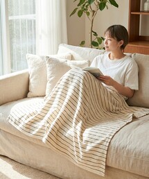 BONGUSTA（ボングスタ）の「【BONGUSTA/ボングスタ】NARAM BATH SHEET バスタオル／タオルブランケット 100×150（タオル）」