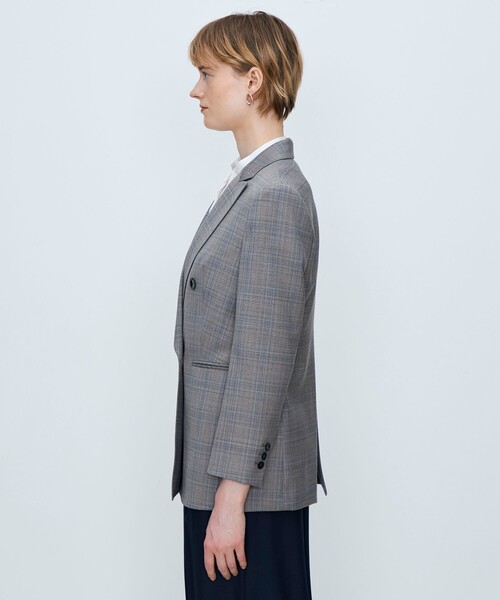 TOMORROWLAND collection(トゥモローランドコレクション)の「ZELANDER NATURAL STRETCH ダブルブレストジャケット(テーラードジャケット・レディース・ライトブラウン・38/36)」の5枚目の写真