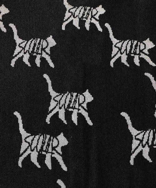 ScoLar(スカラー)の「161633:ネコスカラーUVジャガードカーディガン(カーディガン/ボレロ・レディース・オフホワイト/ブラック・M)」の18枚目の写真