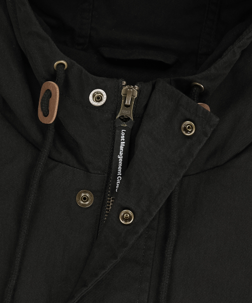 LMCの「OG HOODIE SAFARI JACKET black(ミリタリージャケット・メンズ・その他・LARGE/MEDIUM/SMALL)」の6枚目の写真