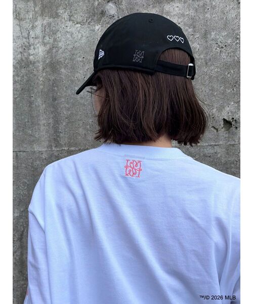 LAGUNAMOON（ラグナムーン）の「【MLB×NewEra×LAGUNAMOON】Tshirt（Tシャツ/カットソー・レディース・ホワイト・FREE）」の6枚目の写真
