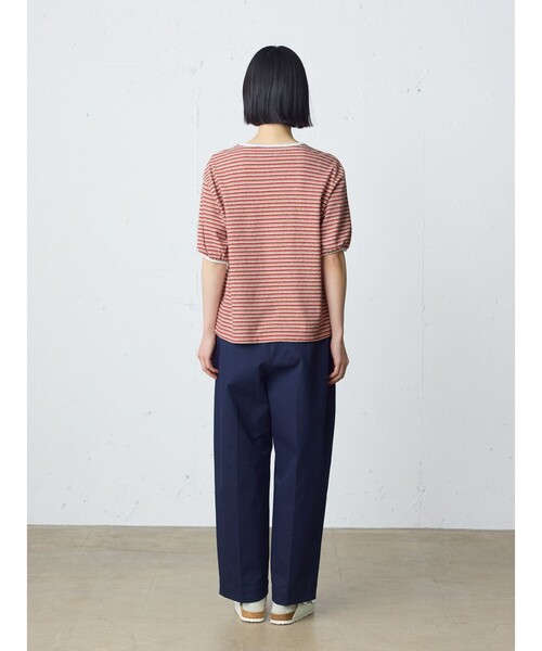 MidiUmi（ミディウミ）の「MidiUmi マルチボーダープルオーバー（Tシャツ/カットソー・レディース・グリーン/レッド・FREE）」の13枚目の写真