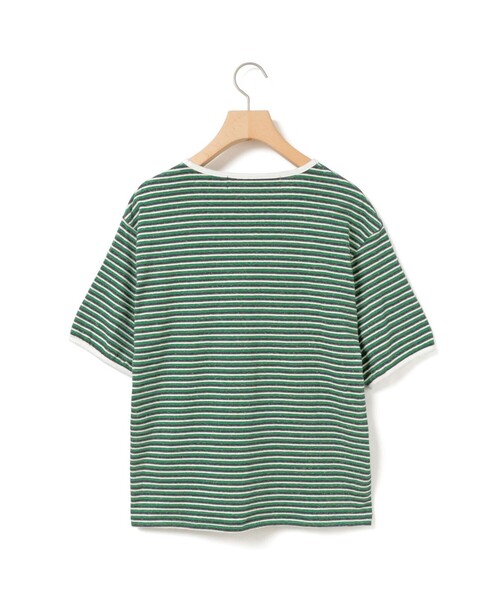 MidiUmi（ミディウミ）の「MidiUmi マルチボーダープルオーバー（Tシャツ/カットソー・レディース・グリーン/レッド・FREE）」の16枚目の写真