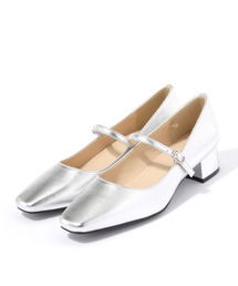 GLOBAL WORK | らくっションストラップヒールパンプス/641236(パンプス)