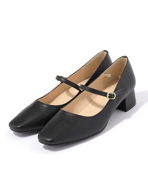 GLOBAL WORK | らくっションストラップヒールパンプス/641236(パンプス)