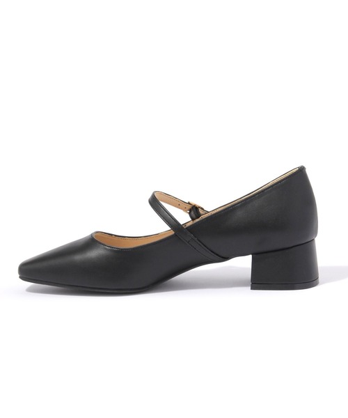 GLOBAL WORK（グローバルワーク）の「らくっションストラップヒールパンプス/641236（パンプス・レディース・シルバー/ブラック/ブラック系/ブラック系その他・LARGE/SMALL/MEDIUM）」の5枚目の写真