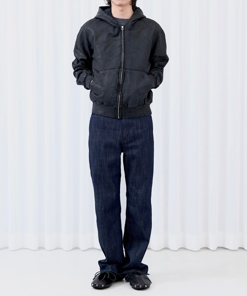 OUAT(オーユーエーティー)の「【OUAT】CERAMIC JACKET(パーカー・メンズ・ブラック・3/2)」の2枚目の写真