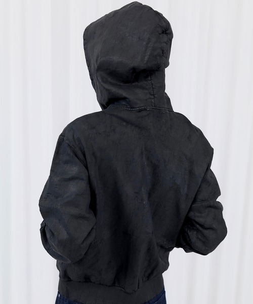 OUAT(オーユーエーティー)の「【OUAT】CERAMIC JACKET(パーカー・メンズ・ブラック・3/2)」の3枚目の写真