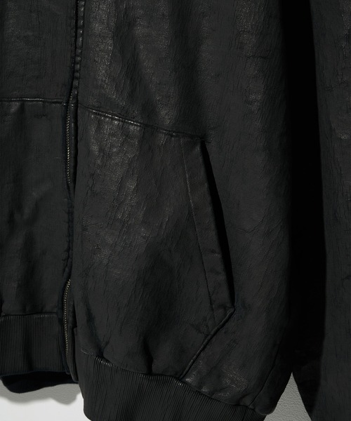 OUAT(オーユーエーティー)の「【OUAT】CERAMIC JACKET(パーカー・メンズ・ブラック・3/2)」の4枚目の写真