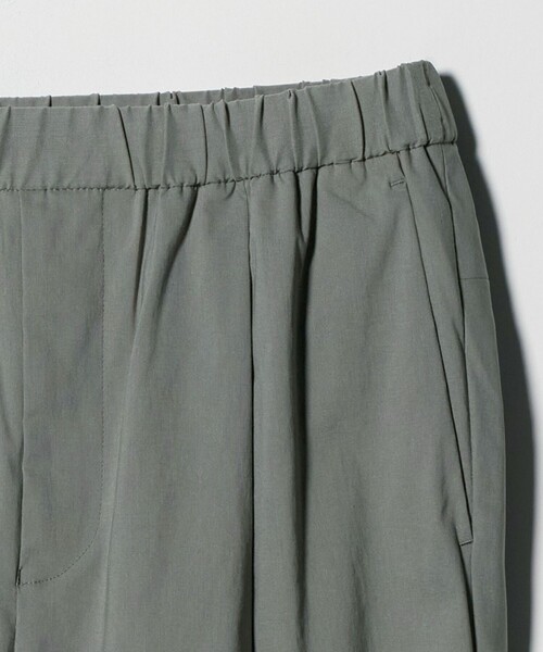 green label relaxing（グリーンレーベルリラクシング）の「リネンミックス W4 ワイド イージーパンツ -ストレッチ-（その他パンツ・メンズ・ダークグリーン/グレー系/ブラック・S/M/L/XL）」の10枚目の写真