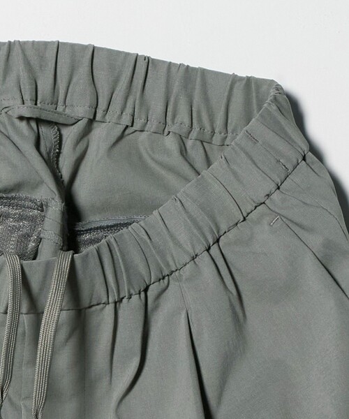 green label relaxing（グリーンレーベルリラクシング）の「リネンミックス W4 ワイド イージーパンツ -ストレッチ-（その他パンツ・メンズ・ダークグリーン/グレー系/ブラック・S/M/L/XL）」の11枚目の写真