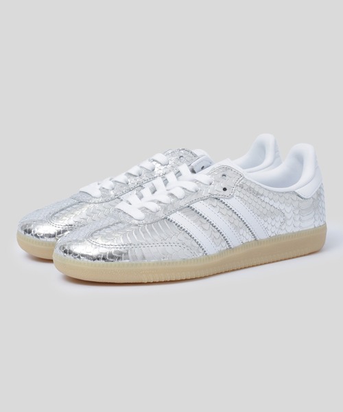 adidas Originals(アディダスオリジナルス)の「adidas W SAMBA OG OOX08/IH9016(スニーカー・レディース・シルバー・24cm/24.5cm/23.5cm/23cm)」の5枚目の写真